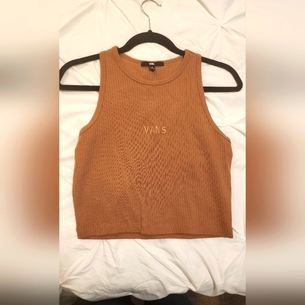 Vans crop tank top